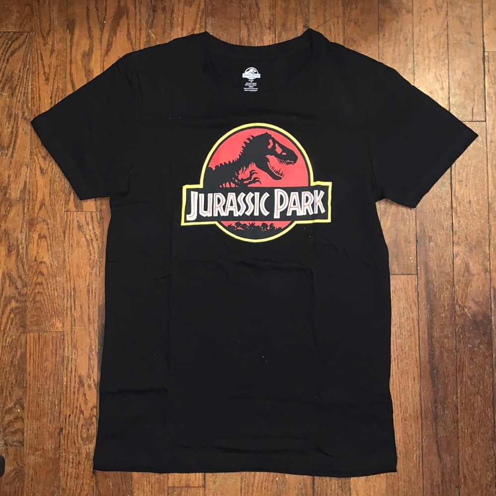 Jurassic World Medium Black Short Sleeve Tee Shirt